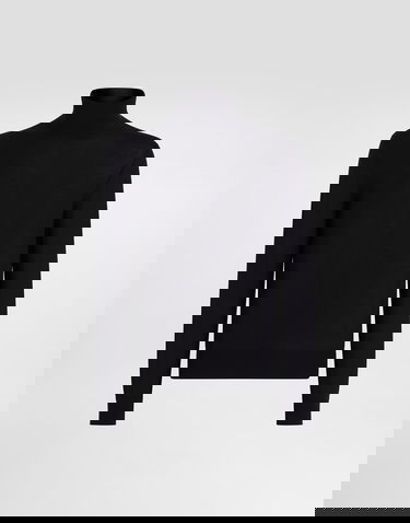 Pleteni pulover Dolce & Gabbana Dolce & Gabbana Cashmere Turtleneck Pullover 52 Črna | GXW05TJBW05B0665, 1