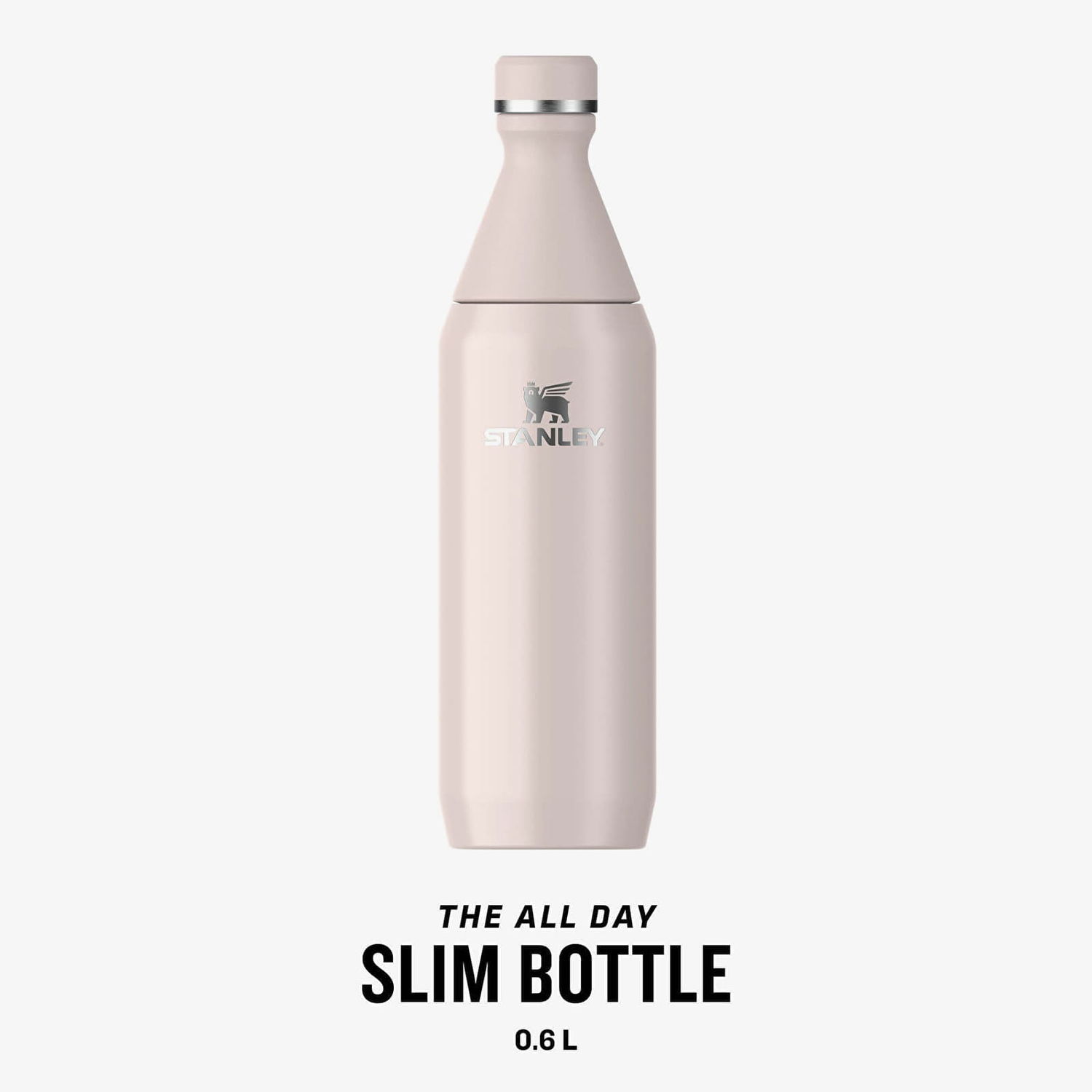 Steklenica za pitje Stanley The All Day Slim Bottle 600 ml Rose Quartz Gloss Universal Roza | 10-12069-021, 1