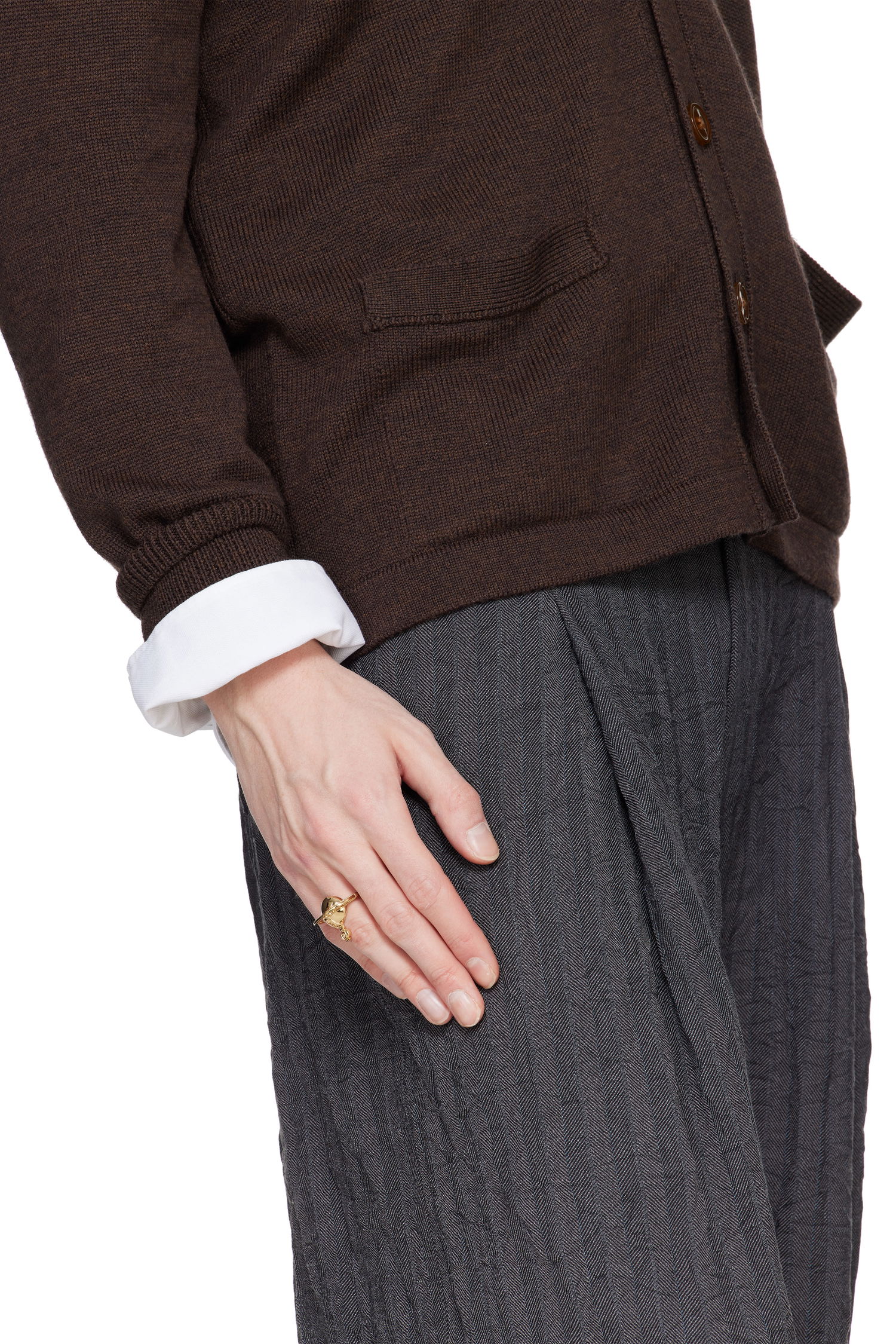 Prstan Vivienne Westwood Vivienne Westwood Solid Orb Ring Rumena | 6404017P-01R121-, 1