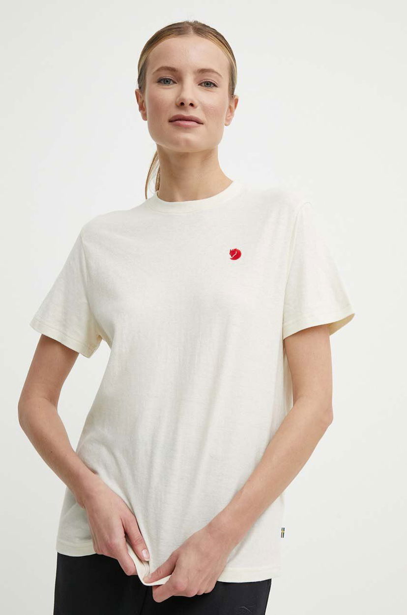Majica FJÄLLRÄVEN Fjallraven Hemp Blend T-Shirt Bela | F14600163.113