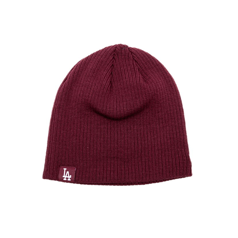 Beanie New Era MLB Essential Skully Beanie LA Dodgers One Size Bordo | 60691106