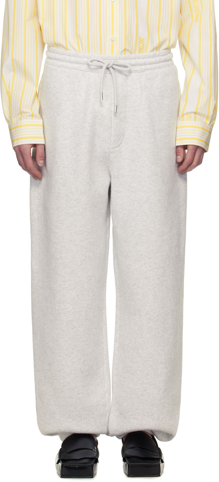 Trenirka Jacquemus Jacquemus La Croisière 'The Torneo' Sweatpants Siva | 25E255JS303-2465