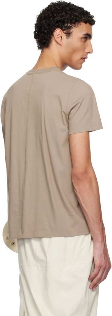 Majica Rick Owens Rick Owens Hollywood Level T-Shirt Rjava | RU01E5265 JA, 2