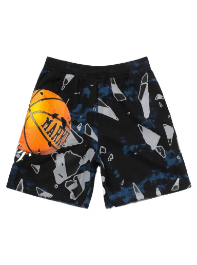 Kratke hlače MARKET Shattered Backboard Tie-Dye Sweatshorts Večbarvna | 395000241/190134