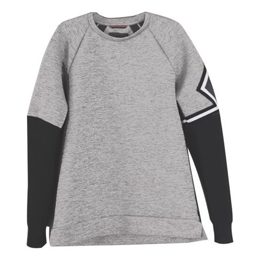 Pleteni pulover Jordan Jordan O Neck Long Sleeve Sweatshirt Siva | 939945-091