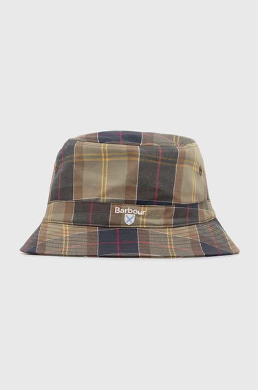 Klobuk Barbour Tartan Bucket Hat Zelena | MHA0618, 0