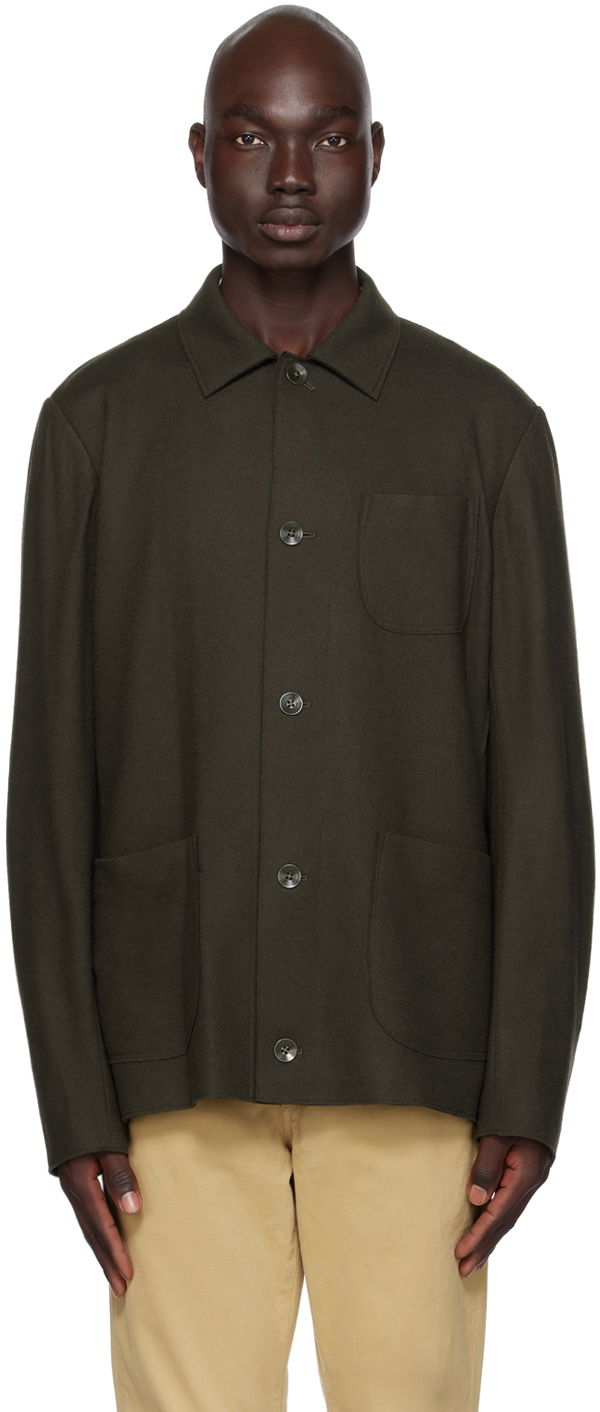 Srajce rag & bone Evan Shirt Jacket Zelena | MBW23H4458TKML