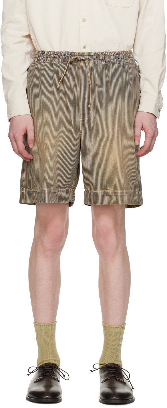 Kratke hlače YMC Jay Denim Shorts Siva | P9WAB