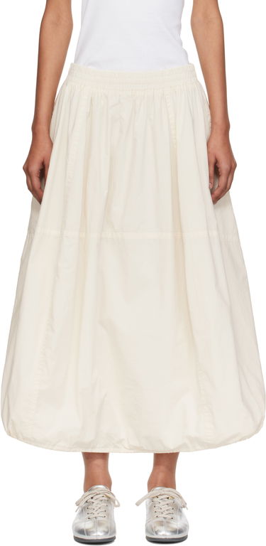 Krila YMC YMC Parachute Midi Skirt Bela | Q3YMB, 0