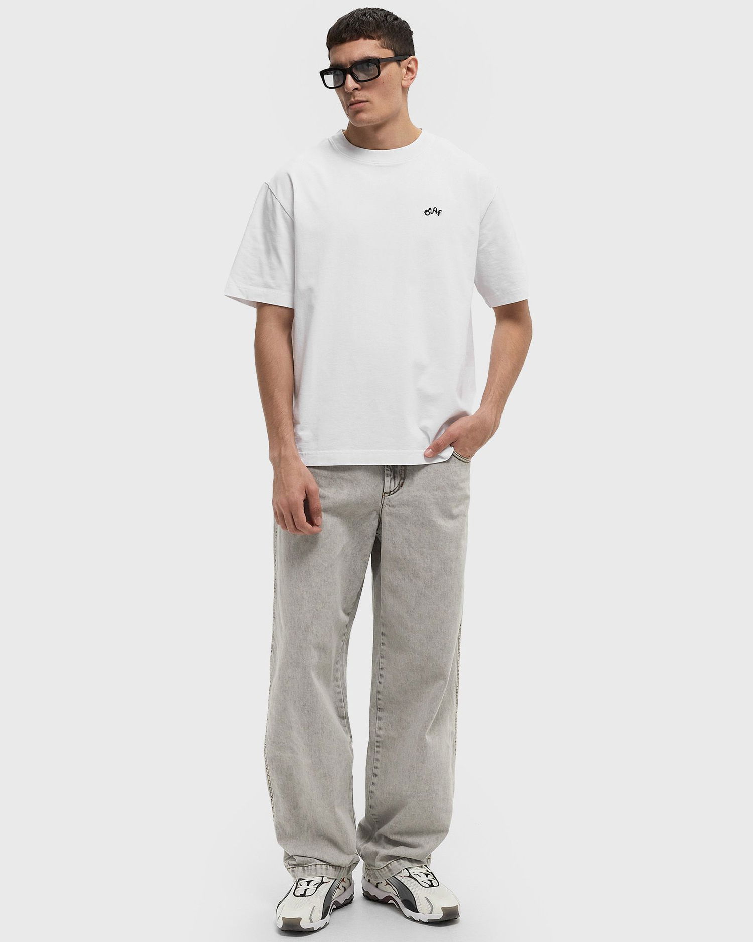 Majica ØLÅF Olaf Signature Tee Bela | M190105, 1