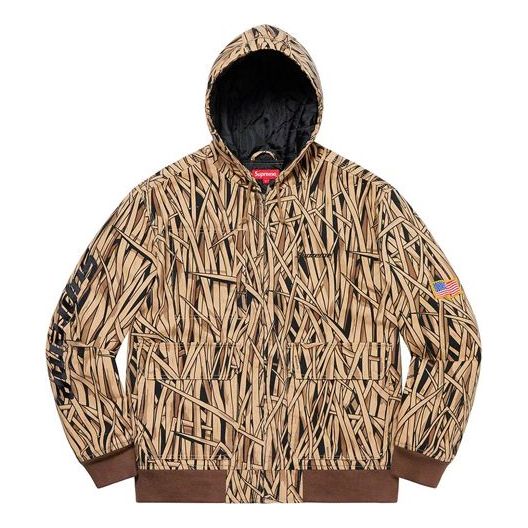 Parka Supreme Supreme Canvas Hooded Work Jacket Bež | SUP-SS20-384