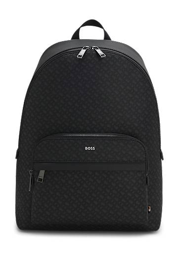 Nahrbtnik BOSS BOSS Monogram Backpack Črna | 50552571