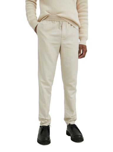 Hlače in kavbojke Samsoe Samsoe Smithy Trousers Bež | M23100079