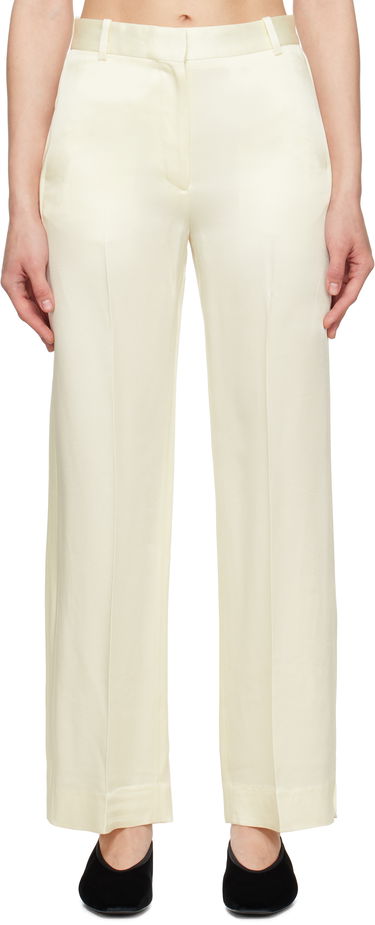 Hlače TOTEME TOTEME Cuff-Slit Trousers Rumena | 251-WRB4483-FB0344, 0