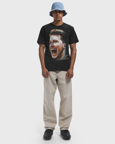 Majica Mitchell & Ness Mitchell & Ness Luka Doncic Players Association Big Face T-Shirt Črna | SS15412-NBPBLCK, 2