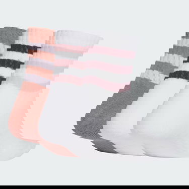 Nogavice adidas Performance 3-Stripes Cushioned Quarter Socks - 3 Pairs Bela | JG3700, 0