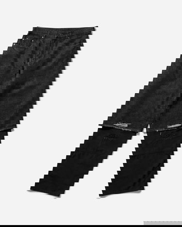 Kavbojke Umbro Hybrid Cargo Pants Črna | UBMW0265DE08 BLK0020, 1