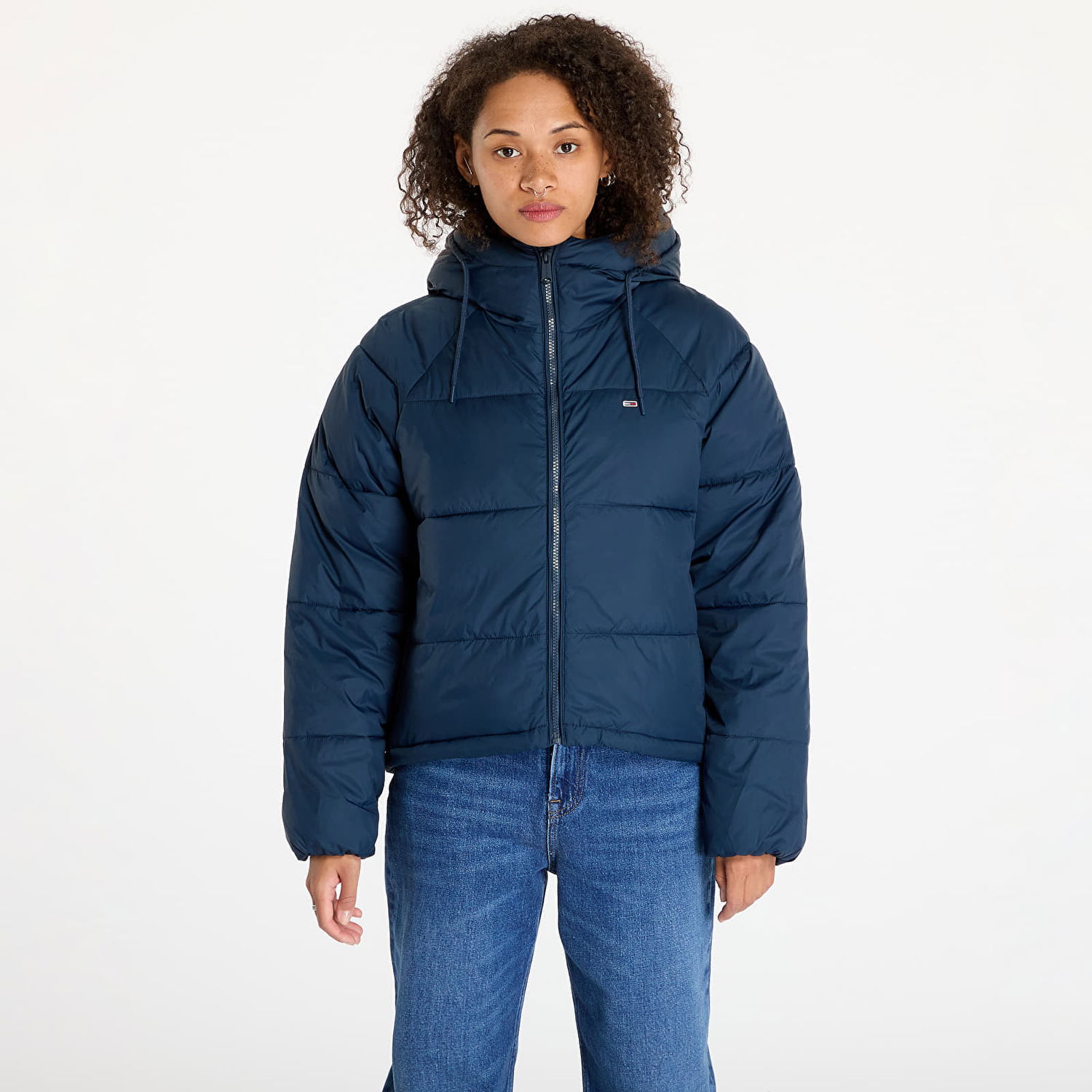 Puhovka Tommy Hilfiger Vail Puffer Jacket Blue Modra | DW0DW18841 C1G, 0