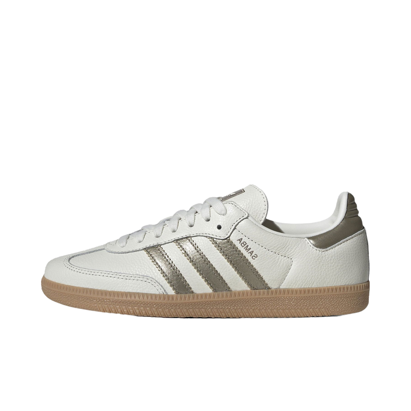 Superge in čevlji adidas Originals Samba OG Wonder Gold Metallic W Bela | IG1964