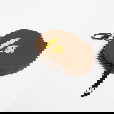 Denarnica BAPE Ape Head Silicone Zippered Coin Case with Carabiner Rjava | 001SGL801011MBRW, 0