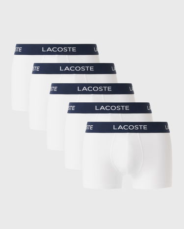 Boksarice Lacoste Multipack Trunks Bela | 5H1292-001, 2
