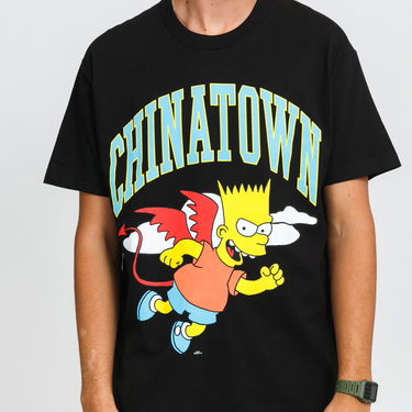 Majica MARKET The Simpsons Devil Arc Tee Črna | CTM1990342 / 0001, 1