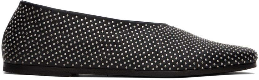 Oblačila Marsèll Marsell Coltellaccio Borchie Ballerina Flats Črna | MW8176 091