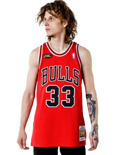 Dres Mitchell & Ness Authentic Jersey Chicago Bulls Rdeča | AJY4GS18079-CBUSCAR97SPI