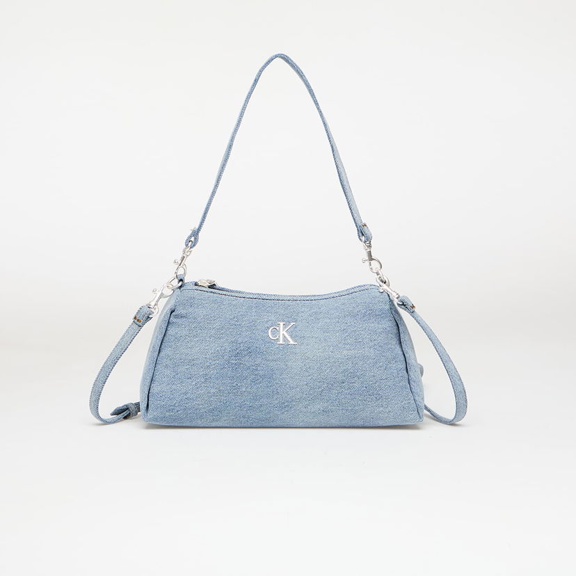 Torbica CALVIN KLEIN Calvin Klein Jeans Layla Denim Shoulder Bag Modra | LV04F3222G VGO