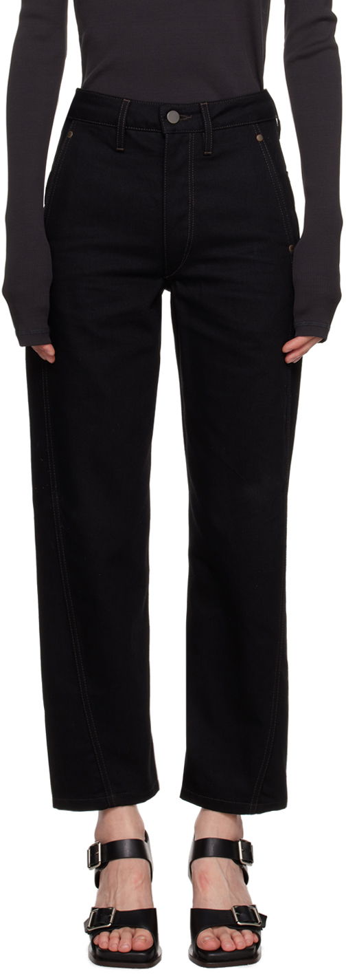 Kavbojke LEMAIRE Lemaire Twisted Jeans Črna | PA1051 LD1000