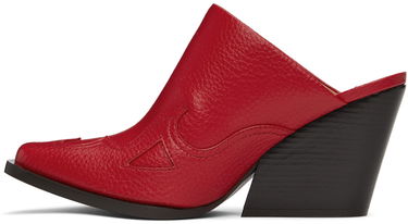 Superge in čevlji Stella McCartney Cowboy Cloudy Wedge Mules Rdeča | 810156AP0160, 2
