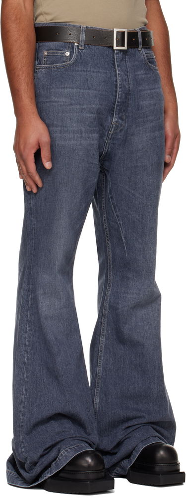 Kavbojke Rick Owens DRKSHDW Concordians Bolan Bootcut Jeans Modra | DU02E7365 DGY, 1