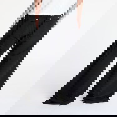 Trenirka Rick Owens Rick Owens DRKSHDW Geth Belas Wide-Leg Pants Črna | DU01E3378 RIG 09, 3