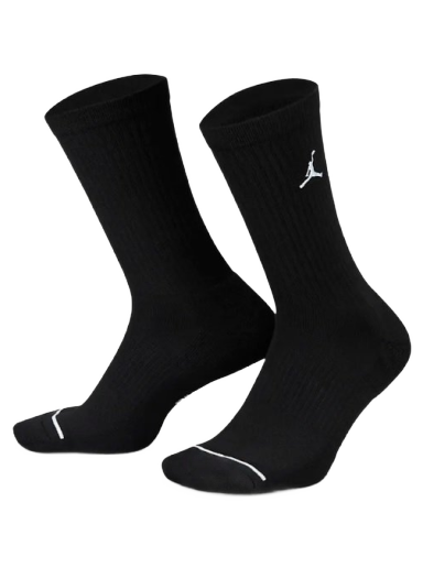 Nogavice Jordan Everyday Crew Socks 3-pack Črna | dx9632-010