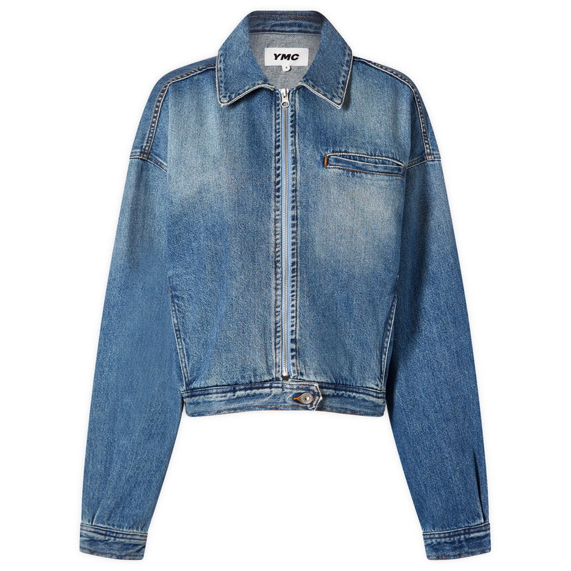Jakna YMC Burnside Denim Jacket Modra | Q5WMF-40