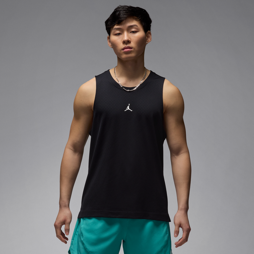 Majica brez rokavov Jordan Jordan Sport Dri-FIT Mesh Tank Črna | HF9949-010