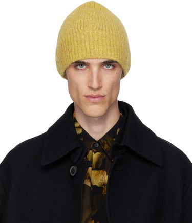 Beanie Dries Van Noten Dries Van Noten Alpaca Blend Beanie Rumena | 252-021231-2709, 0