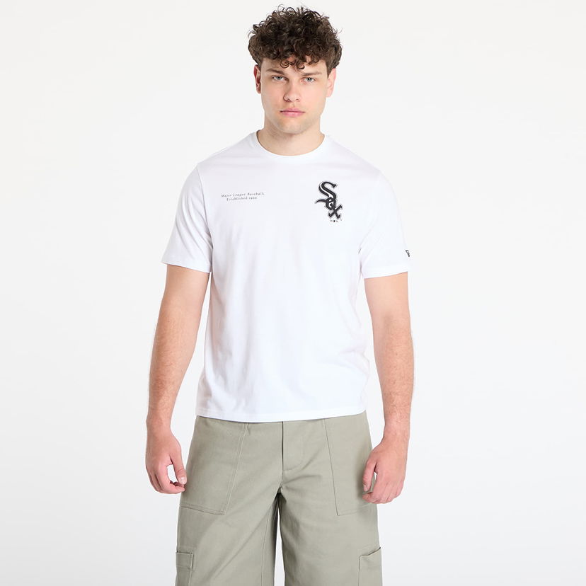 Majica New Era New Era Chicago White Sox Arch Graphic Regular Fit Tee Bela | 60667712