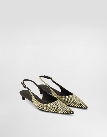 Superge in čevlji Dolce & Gabbana Calfskin Slingbacks Večbarvna | CG0826A6A028E831, 1