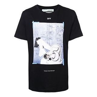 Majica Off-White Off-White Logo Graphic Normal Fit T-Shirt Črna | OMAA027R191850081088