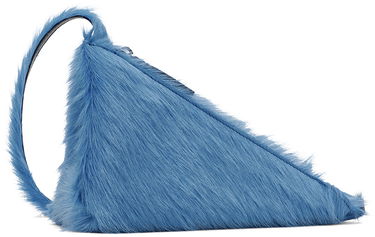 Torba za čez ramo Marni Prisma Triangle Bag Modra | SBMQ0094Q0 P4122, 1