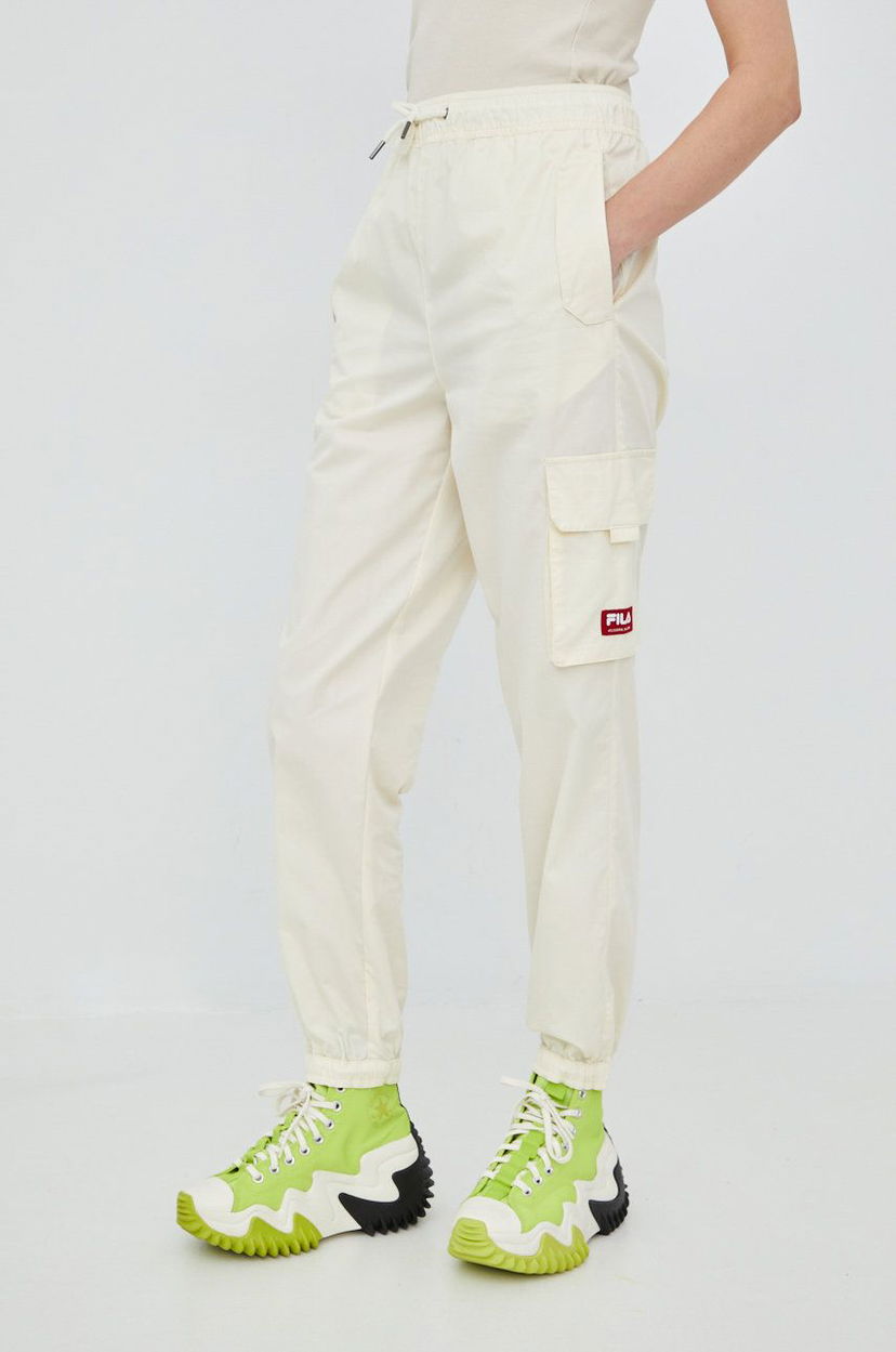 Trenirka FILA sweatpatns Bela | FAW0013