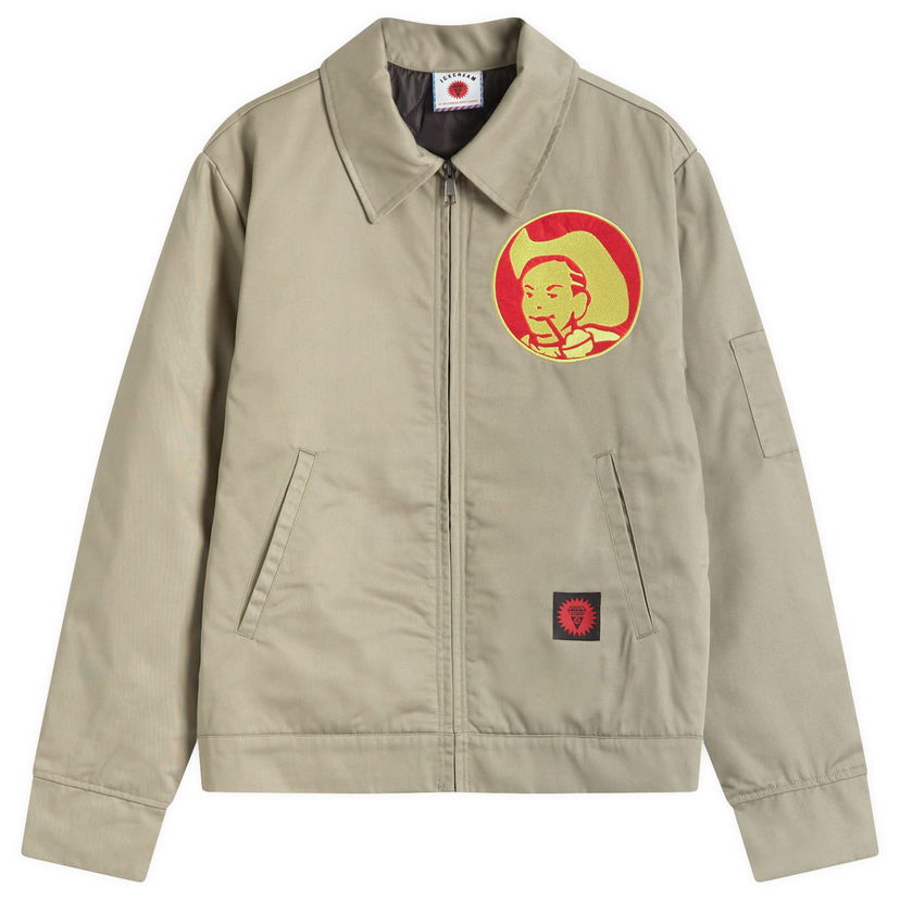 Jakna BBC IceCream ICECREAM Cowboy Work Jacket, Size Large Bež | IC24408-KHK