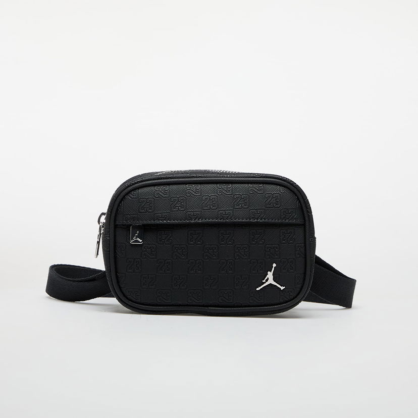 Torbice za okoli pasu Jordan Jordan Jam Monogram Camera Bag Črna | MA0988-G0T