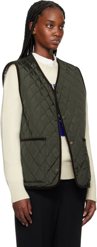 Telovnik Burberry Burberry Quilted Vest Zelena | 8108400, 1