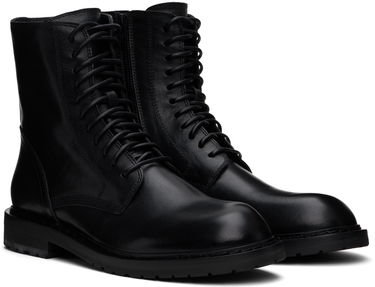 Oblačila Ann Demeulemeester Ann Demeulemeester Danny Leather Boots Črna | 2201-M-C01-380-099, 3
