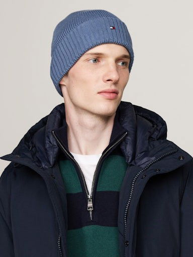 Beanie Tommy Hilfiger Beanie Modra | AM0AM12796DBW
