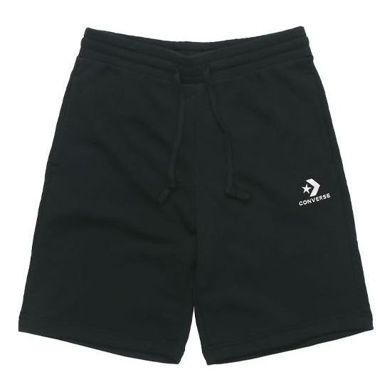 Kratke hlače Converse Star Chevron Embroidered Shorts Črna | 10008929-A01