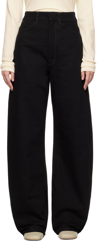 Kavbojke LEMAIRE LEMAIRE High Waisted Curve Pants Črna | PA1052 LD1000, 0