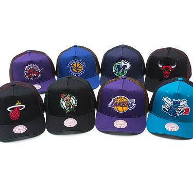 Kapa Mitchell & Ness Mitchell & Ness NBA Tremor Trucker Snapback Hat Miami Heat Črna | HT11505-MHEBLCK, 5